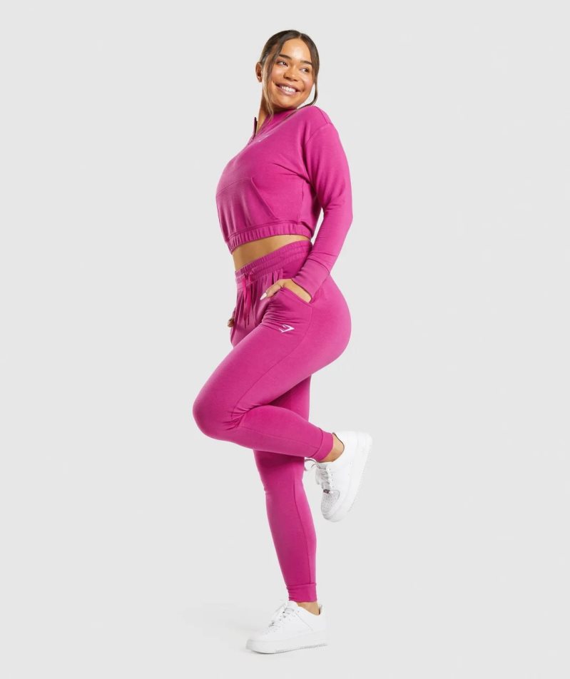 Women's Gymshark Training Pippa Jogger Fuchsia | CA A8N761